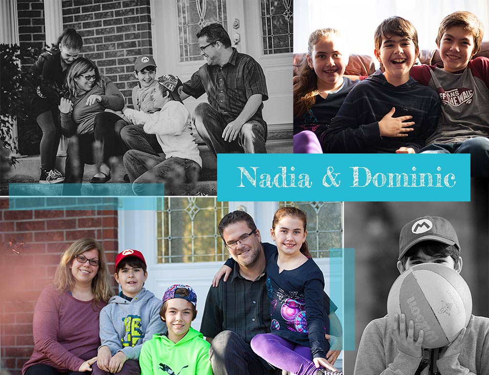 famille vedette nadia dominic mobile